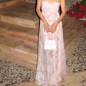 House of CB - Serene dress - Maxi pink gown